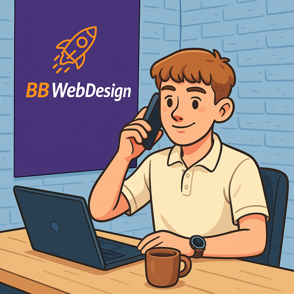 AI gegenereerde foto van Bram Bouwknegt | Oprichter van BB-WebDesign
